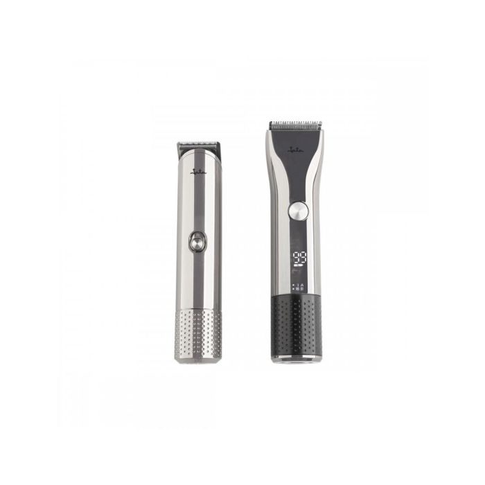 Jata Kit Cortapelos y Perfilador JBSE2102 Recargable 2 Piezas Plateado-Negro