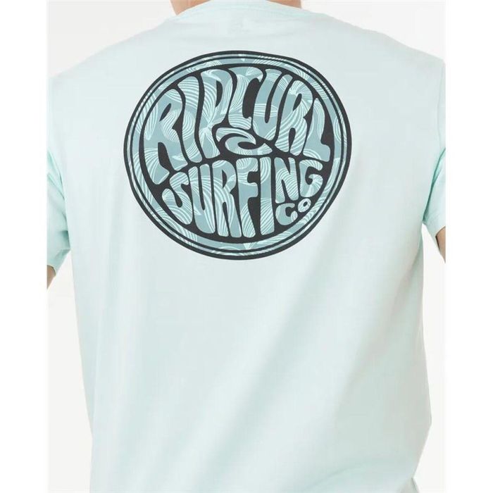 Camiseta de Manga Corta Hombre Rip Curl Drifter Tee Azul L 1