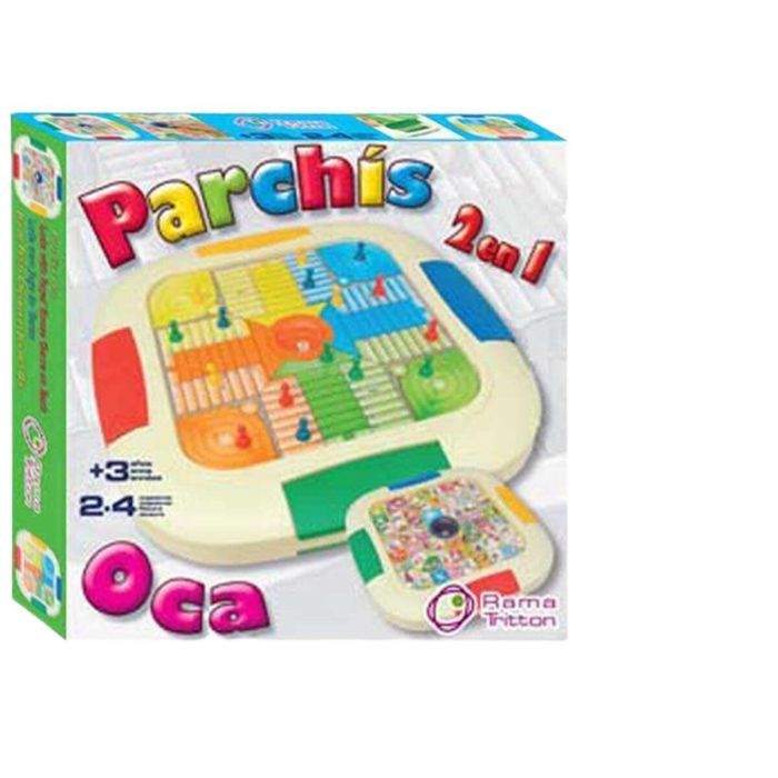 Juego parchis 4 jugadores y oca 30,5x30,5x5,5 cm 1 Juego parchis 4 jugadores y oca 30,5x30,5x5,5 cm 1