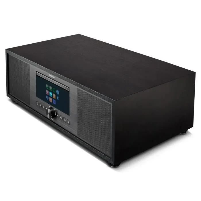 Medion MED4061275196573 Sistema todo en uno Radio por Internet DAB/FM Reproductor de CD Sonido 2.1 80 W RMS 1