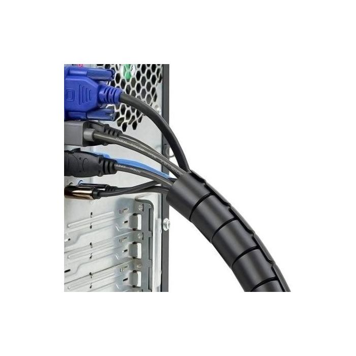 Aisens Organizador de Cable En Espiral 25 mm Negro 1,0M - Alta Resistencia y Flexibilidad 1 Aisens Organizador de Cable En Espiral 25 mm Negro 1,0M - Alta Resistencia y Flexibilidad 1
