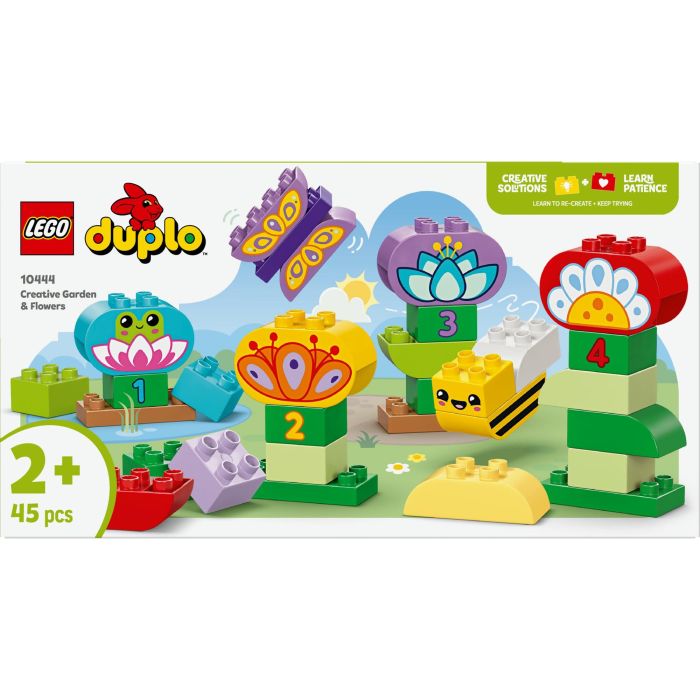 LEGO 10444 DUPLO Mi Ciudad Jardín y Flores Creativas | Juguete de Construcción para Apilar con 45 Ladrillos para Niños +2 años 7 LEGO 10444 DUPLO Mi Ciudad Jardín y Flores Creativas | Juguete de Construcción para Apilar con 45 Ladrillos para Niños +2 años 7