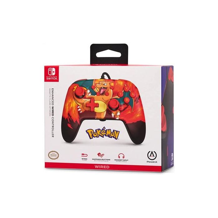 Mando Gaming Powera CHARIZARD Rojo Nintendo Switch 7