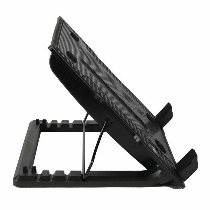 Base de Refrigeración para Portátil iggual IGG319369 Negro 2 Base de Refrigeración para Portátil iggual IGG319369 Negro 2