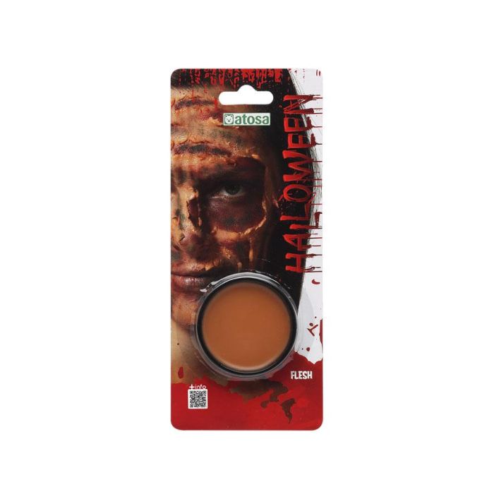 Maquillaje En Crema Tono Carne Clara Para Efectos Especiales FX, Prótesis, Arrugas y Caracterización, Ideal Halloween y Teatro, Adulto