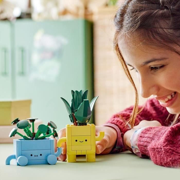 LEGO 10349 Botanicals Plantas Felices Set de Construcción - Drácena y Pilea con Macetas Intercambiables para Decoración 4 LEGO 10349 Botanicals Plantas Felices Set de Construcción - Drácena y Pilea con Macetas Intercambiables para Decoración 4