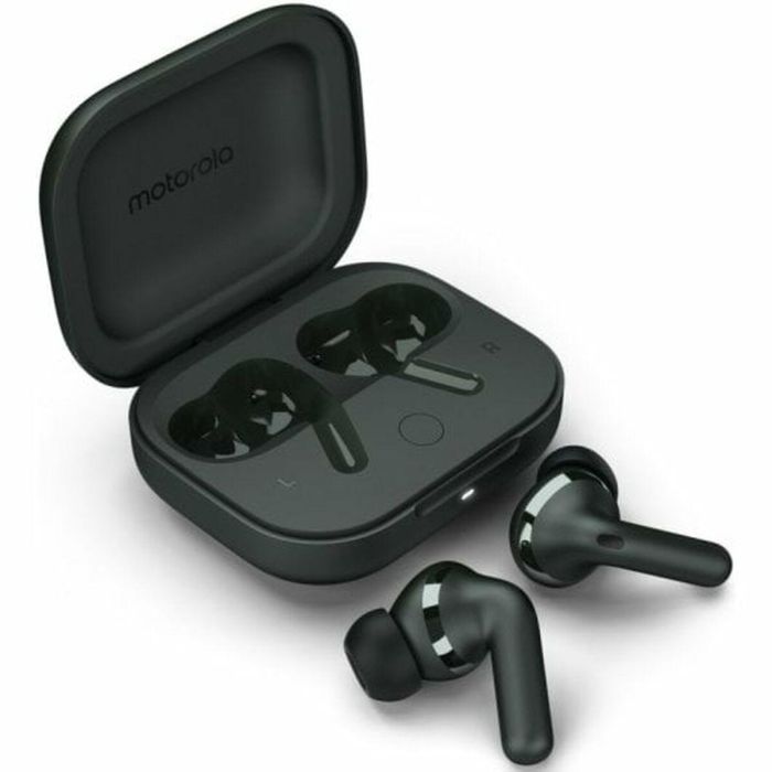 Motorola Moto Buds+ Auriculares Inalámbricos con Sound by Bose, ANC Dinámica, Dolby Atmos, Bluetooth y 38h Autonomía - Gris Motorola Moto Buds+ Auriculares Inalámbricos con Sound by Bose, ANC Dinámica, Dolby Atmos, Bluetooth y 38h Autonomía - Gris