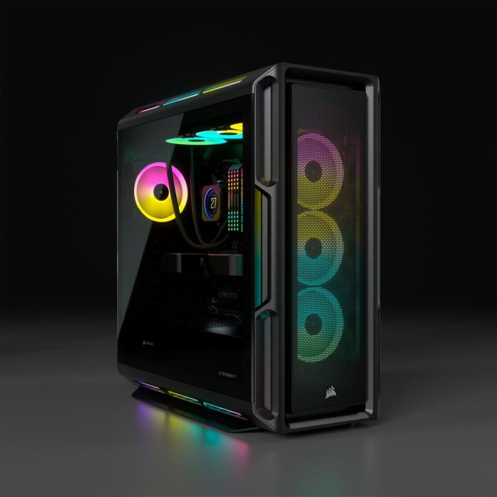 Corsair iCUE 5000T RGB Black - Midi Torre para PC 2 Corsair iCUE 5000T RGB Black - Midi Torre para PC 2