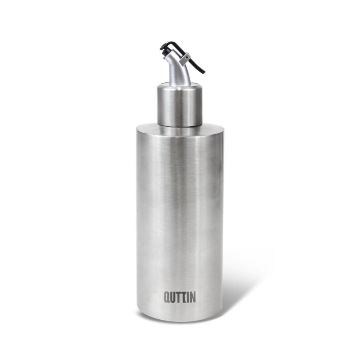 Aceitera de acero inoxidable 350 ml con tapón Quttin (12 Unidades) 4 Aceitera de acero inoxidable 350 ml con tapón Quttin (12 Unidades) 4