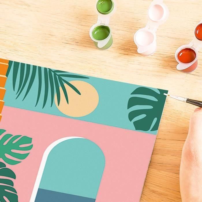 Ravensburger RAV00025524 CreArt Pintar por Números Modo Vacaciones, Adulto, 24x30 cm 5