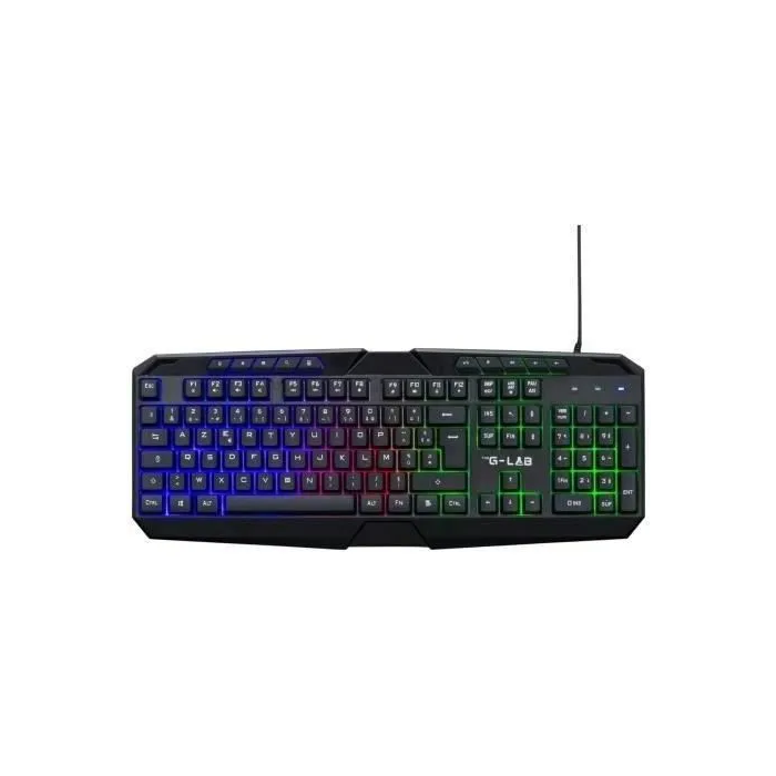 The G-Lab COMBO NATRIUM Pack Gamer 4 en 1 - Ratón, Teclado, Auriculares y Alfombrilla con Cable 2