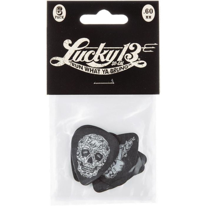 Pack Surtido 6 Ud. Púas Lucky 13 Series Iii The Original - 0,60 Mm 2 Pack Surtido 6 Ud. Púas Lucky 13 Series Iii The Original - 0,60 Mm 2