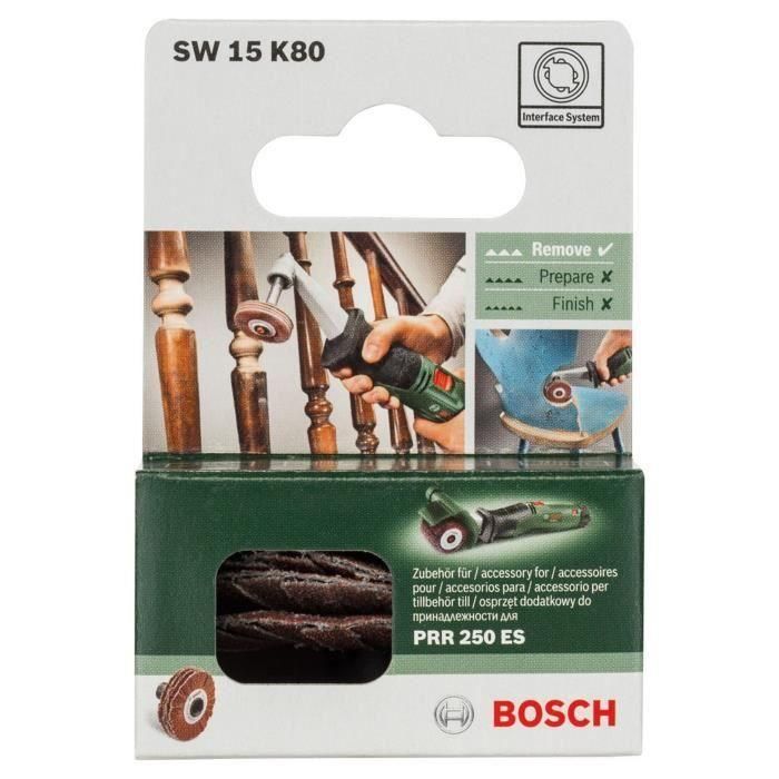 Rodillo flexible BOSCH PRR 15mm G80 1 Rodillo flexible BOSCH PRR 15mm G80 1