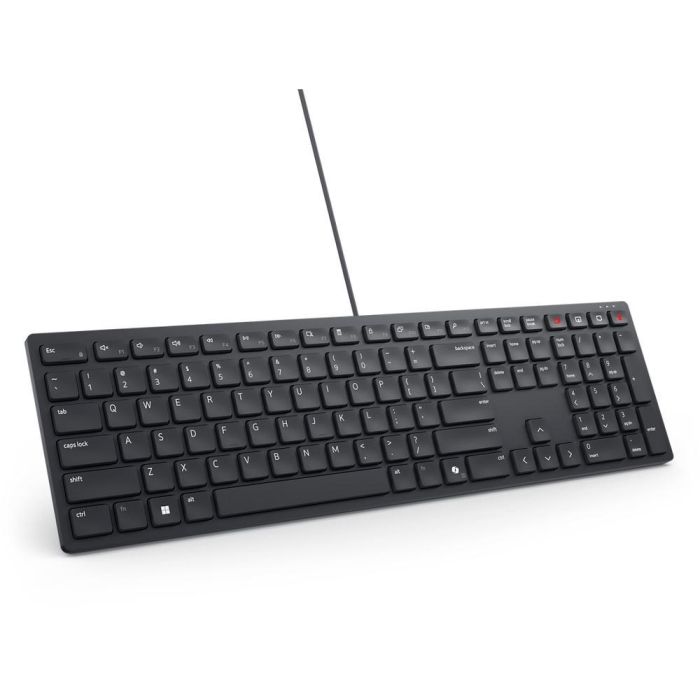 Dell Teclado KB525C USB-C QWERTY Español Negro Resistente a Salpicaduras con Adaptador USB-A 1