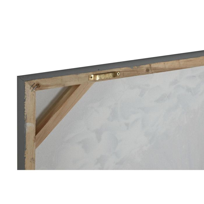 Cuadro Romantico DKD Home Decor Blanco Gris 3 x 80 x 80 cm (2 Unidades) 1 Cuadro Romantico DKD Home Decor Blanco Gris 3 x 80 x 80 cm (2 Unidades) 1