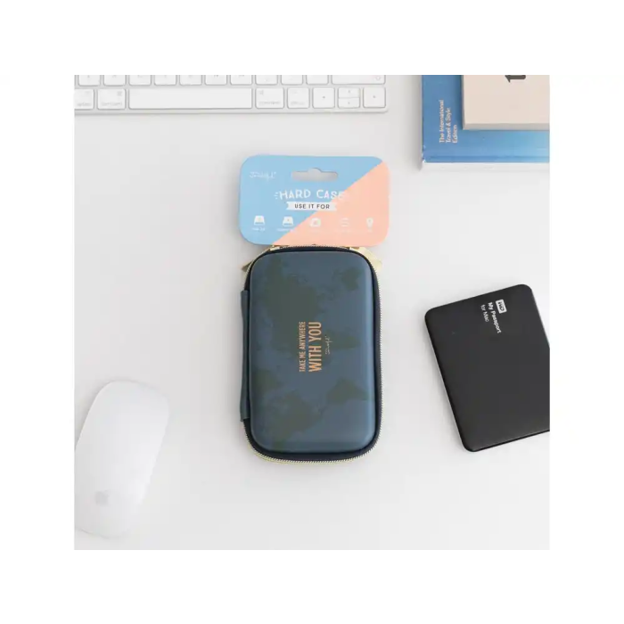 Wondee Funda para Disco Duro 2.5" con Diseño 'With You' Resistente e Impermeable para Gadgets Tecnológicos 5