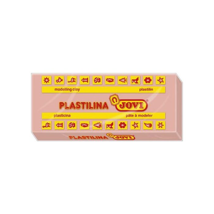 Jovi Plastilina School Caja 15 Pastillas 150 gr Rosa