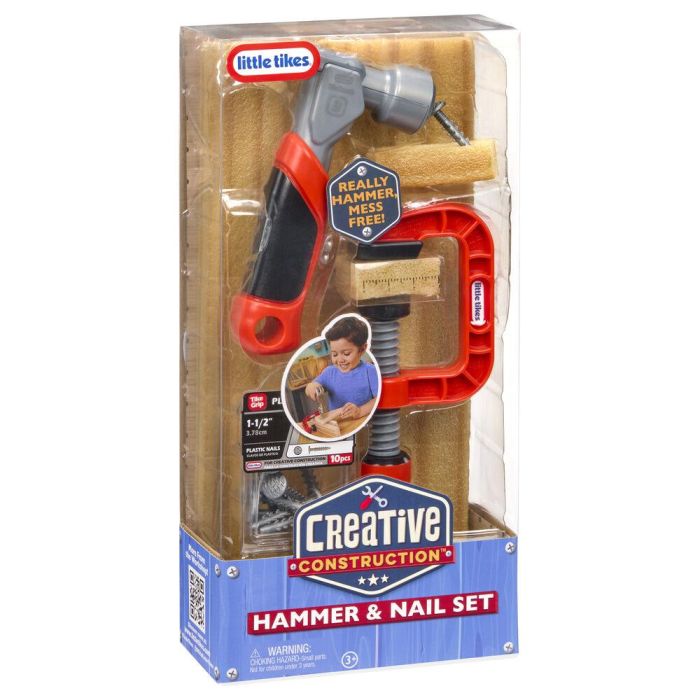 Kit Martillos y Clavos Creative Construction 0 Kit Martillos y Clavos Creative Construction 0
