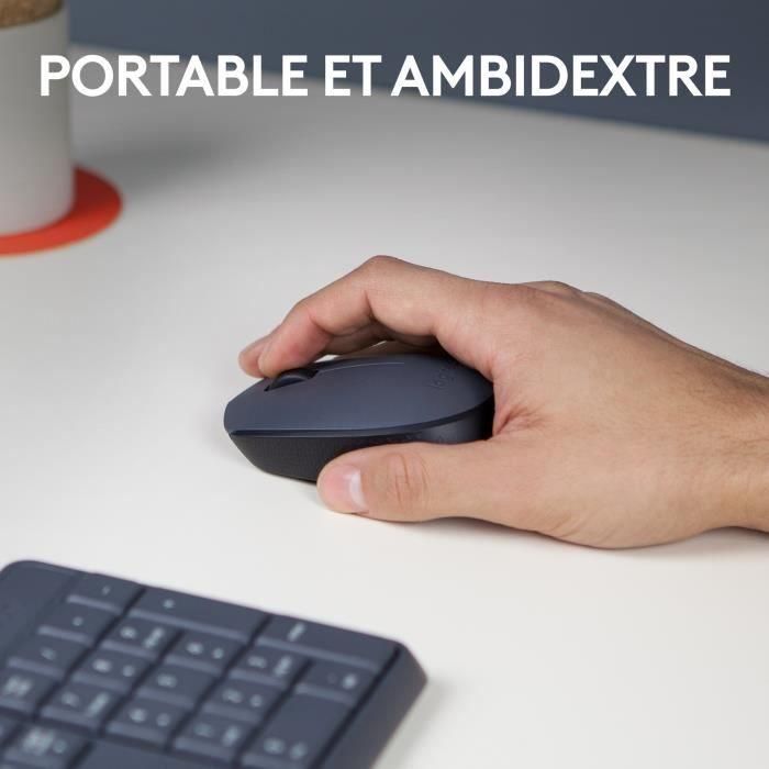 Logitech M170 Ratón Inalámbrico 2.4 GHz Gris con Receptor USB, 12 Meses de Batería, Compatible Windows, Mac y Chrome 2 Logitech M170 Ratón Inalámbrico 2.4 GHz Gris con Receptor USB, 12 Meses de Batería, Compatible Windows, Mac y Chrome 2