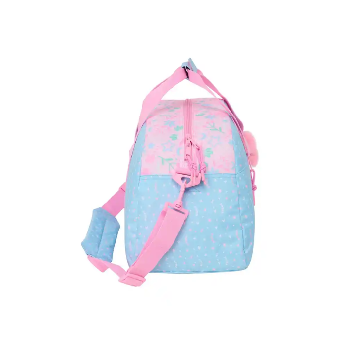 Bolsa de Deporte BlackFit8 Smile Rosa Azul claro 50 x 26 x 20 cm 2