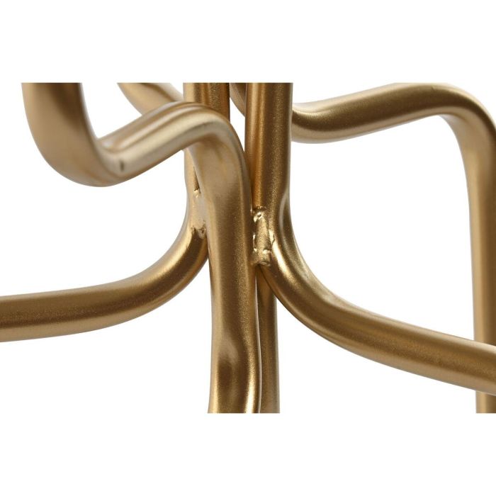 Candelabro Home ESPRIT Dorado Metal 25 x 25 x 51 cm 3