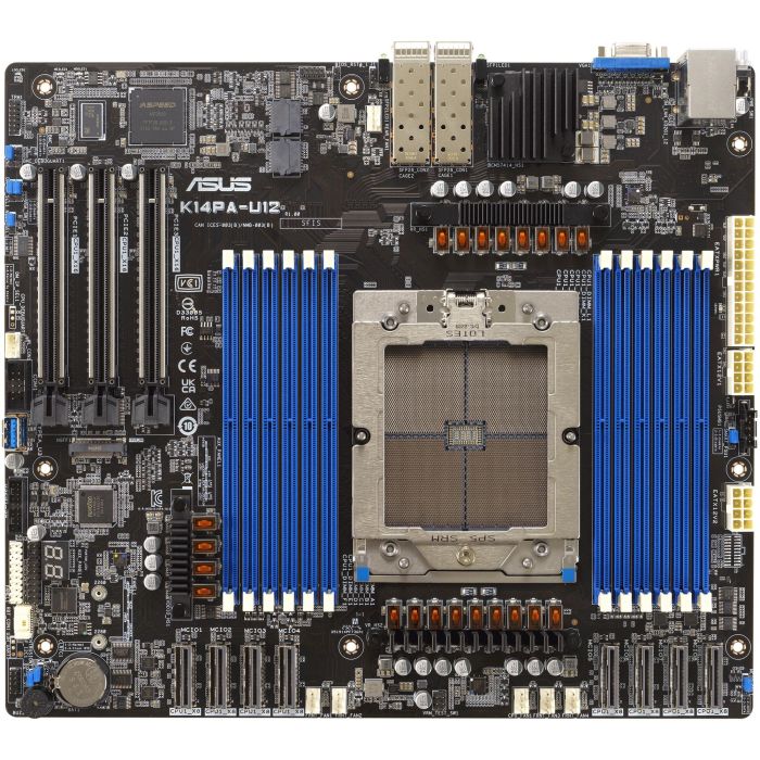 ASUS Placa Base K14PA-U12/ASMB11 Socket SP5 AMD EPYC 9004 DDR5 4800MHz SSI CEB