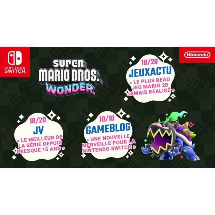 Super Mario Bros. Maravilla - Edición estándar | Juego de Nintendo Switch 1 Super Mario Bros. Maravilla - Edición estándar | Juego de Nintendo Switch 1