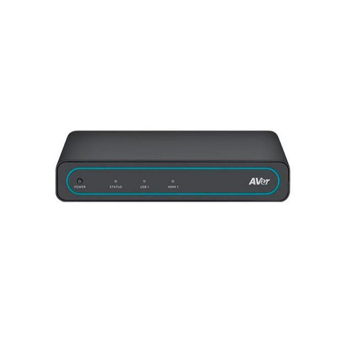 AVer UE1 Extensor USB 3.0 y HDMI para Cámaras AVer PTZ hasta 100m con Inyector PoE++ y Soporte 4K