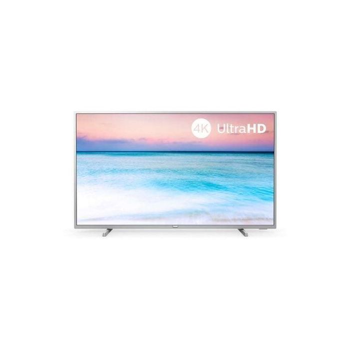TELEVISOR PHILIPS 50PUS6554 PLATA - 50"/126CM - UHD 4K 3840*2160 - HDR10+ - DVB-T/T2/T2-HD/C/S/S2 - SMART TV - 20W RMS - WiFi - 3*HDMI - 2*USB TELEVISOR PHILIPS 50PUS6554 PLATA - 50"/126CM - UHD 4K 3840*2160 - HDR10+ - DVB-T/T2/T2-HD/C/S/S2 - SMART TV - 20W RMS - WiFi - 3*HDMI - 2*USB