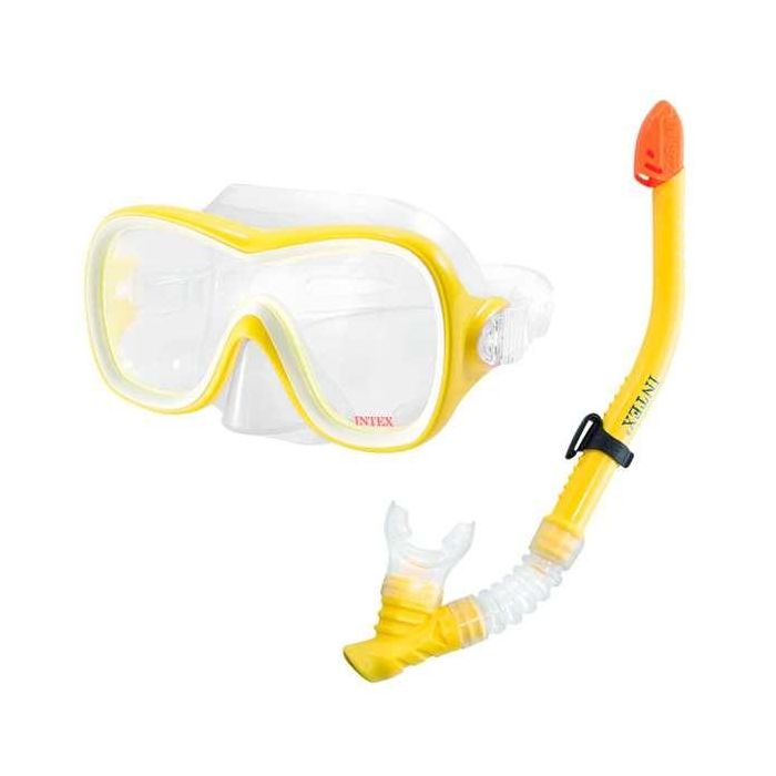 Intex Wave Rider Gafa de buceo y tubo respirador para mayores de 8 años