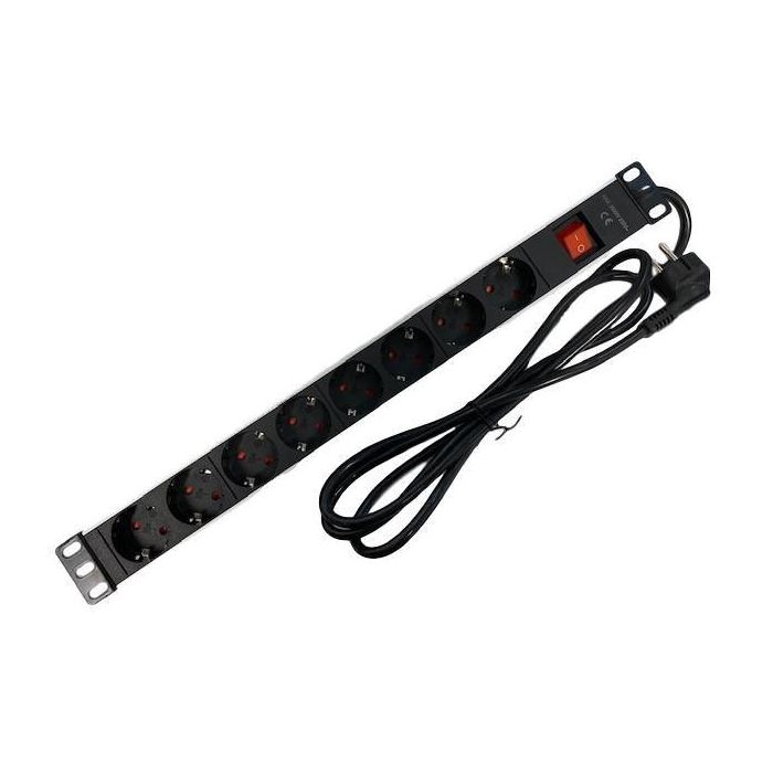 MicroConnect REGLETA DE ALIMENTACION 19"  8 1