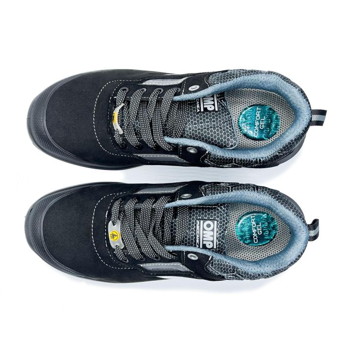 Omp Zapatillas Trabajo Seguridad S3 SRC ESD Pro Urban Talla 44 Negro Gris OMPS90024401 7
