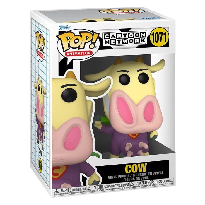 Funko Pop Figura Vinilo Super Vaca Cow & Chicken Cartoon Network 9cm 2 Funko Pop Figura Vinilo Super Vaca Cow & Chicken Cartoon Network 9cm 2