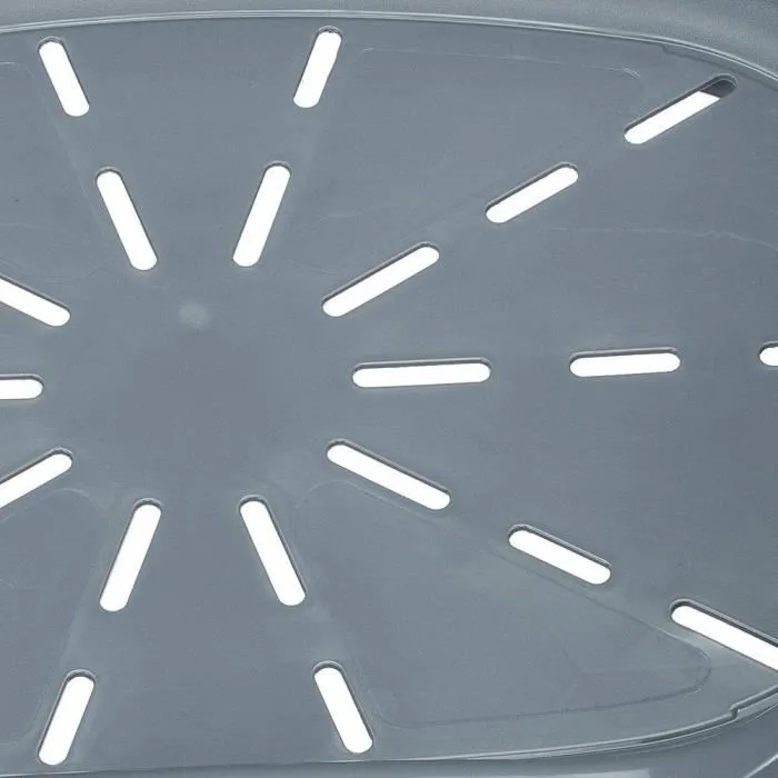 Ferplast Cama Plástico Siesta Deluxe 2 para Perro y Gato Gris 4