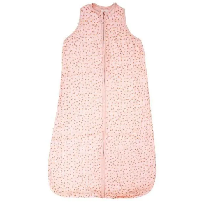 Domiva Saco de dormir de muselina de bambú 6-24m 90cm Estampado poema 1