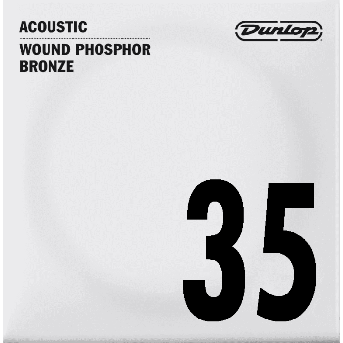 Cuerda Acústica Dunlop 92/8 Phosphor Bronze .035 1 Cuerda Acústica Dunlop 92/8 Phosphor Bronze .035 1