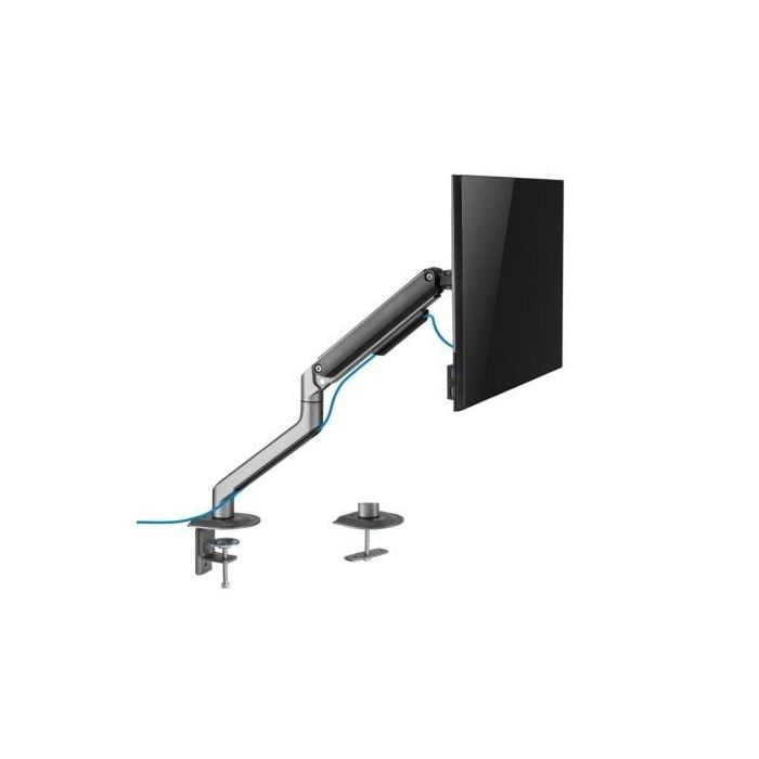 Soporte de Mesa para Monitor TooQ DB4032TNR-G/ Giratorio/ Inclinable/ hasta 9kg 4 Soporte de Mesa para Monitor TooQ DB4032TNR-G/ Giratorio/ Inclinable/ hasta 9kg 4