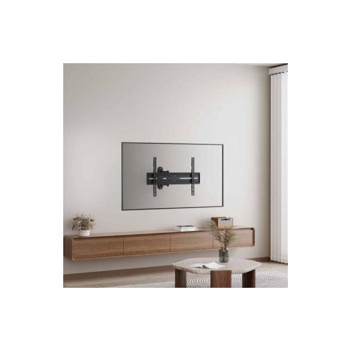 AISENS - SOPORTE ECO GIRATORIO, INCLINABLE Y NIVELABLE PARA MONITOR/TV 35KG DE 37-70, NEGRO 3
