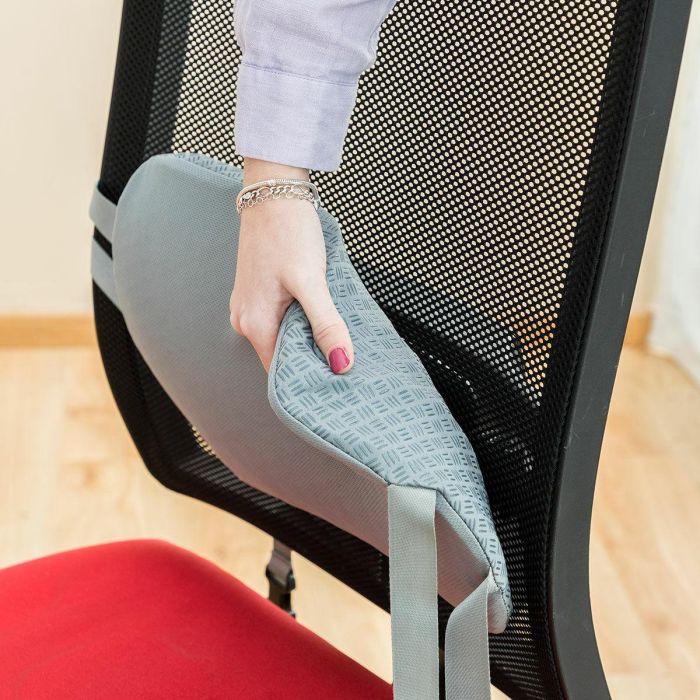 Cojín Lumbar de Gel con Funda Extraíble Glushion InnovaGoods 14 Cojín Lumbar de Gel con Funda Extraíble Glushion InnovaGoods 14