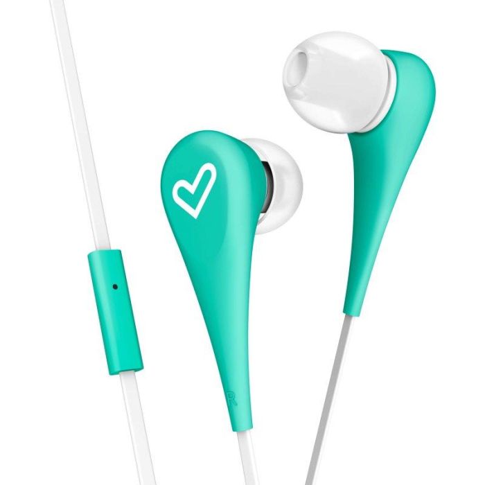 Energy Sistem Auriculares Intrauditivos Style 1 Menta con Micrófono y Cable Plano para Smartphone 2