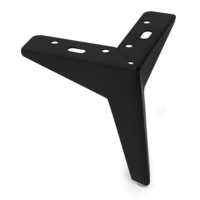 Pata Metálica Togo Acabado Negro Mate Altura (H) 120 Q&Q Pata Metálica Togo Acabado Negro Mate Altura (H) 120 Q&Q