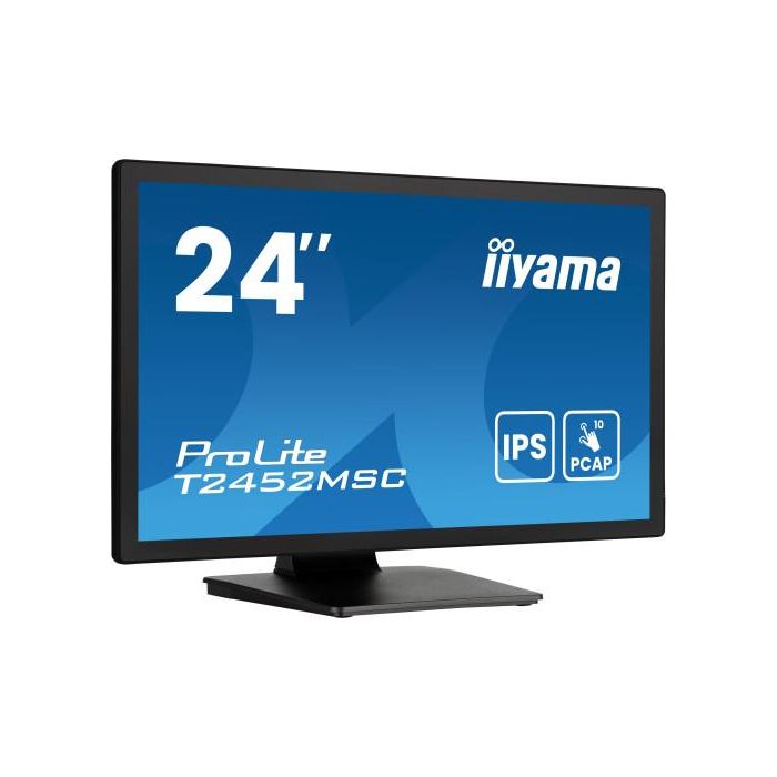 iiyama ProLite T2452MSC-B1AG pantalla para PC 60,5 cm (23.8") 1920 x 1080 Pixeles Full HD LED Pantalla táctil Negro 2