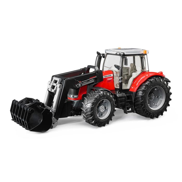 Massey Ferguson 7624 Con Pala Frontal 03047 Bruder