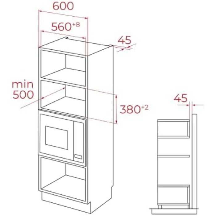 Microondas con Grill Teka MSEG825FI 25L 25 L 2 Microondas con Grill Teka MSEG825FI 25L 25 L 2