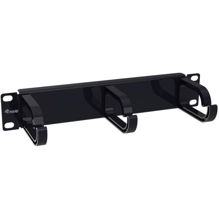 Equip Kabeldurchführung 10" 1HE 3x Plastikringe schwarz 0 Equip Kabeldurchführung 10" 1HE 3x Plastikringe schwarz 0