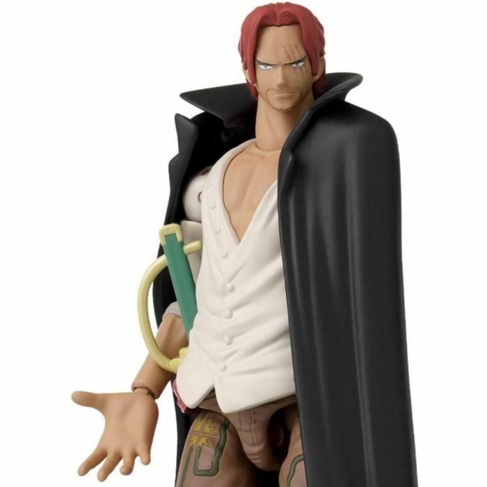 Bandai 36935 Figura de Acción Coleccionable Anime Heroes One Piece Shanks "Le Roux" 17 cm con 16 Puntos de Articulación 8