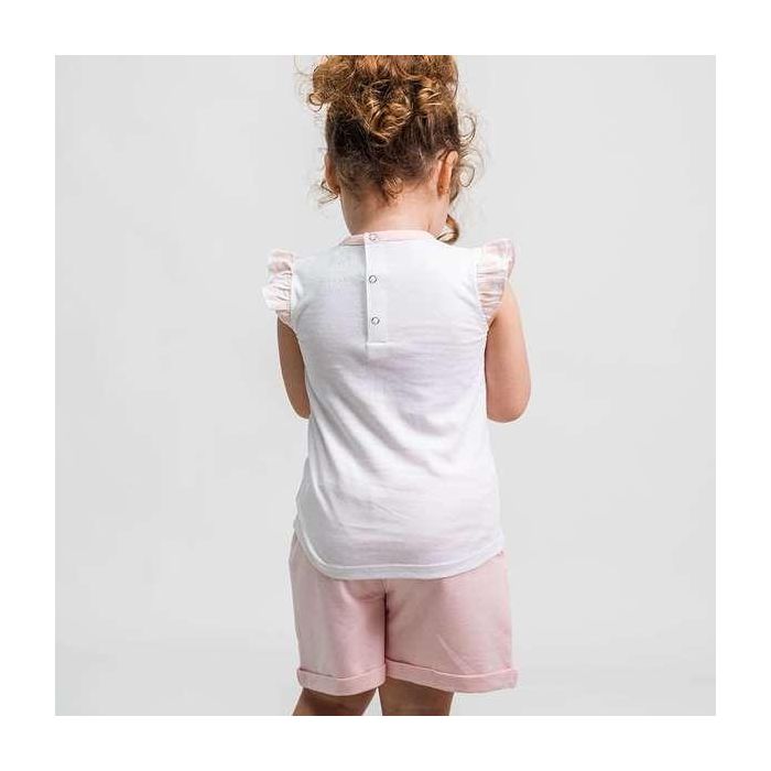 Conjunto de Ropa Peppa Pig Blanco Infantil 24 Meses 4