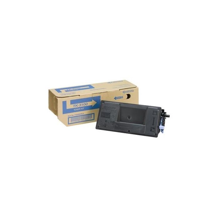 Kyocera-Mita Toner Negro FS-2100DN - TK 3100, 12500 páginas 0 Kyocera-Mita Toner Negro FS-2100DN - TK 3100, 12500 páginas 0