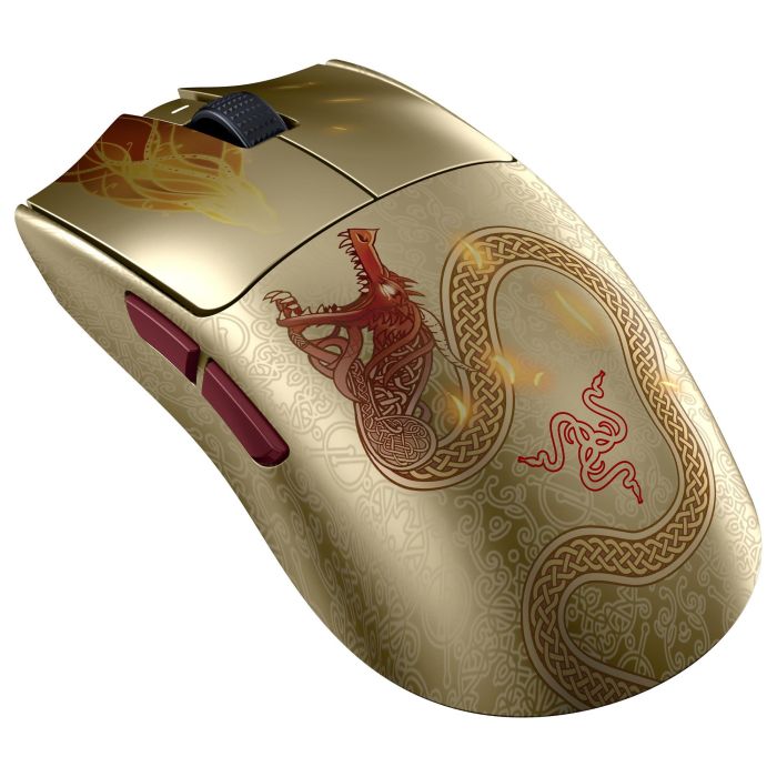 Razer Ratón Viper V3 Pro Counter Strike 2 Ed. Inalámbrico Gaming Ultraligero Dorado RZ01-05120800-R3M1