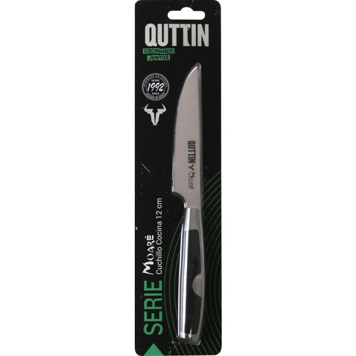 Quttin Cuchillo de Cocina 12 cm Colección Moare - 2x2x23 cm (6 Unidades) 1 Quttin Cuchillo de Cocina 12 cm Colección Moare - 2x2x23 cm (6 Unidades) 1